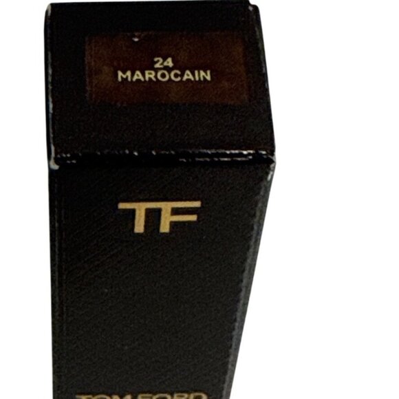 Tom Ford Lip Color Lipstick 24 Marocain Satin Matte Longwear New in Box - Picture 8 of 9